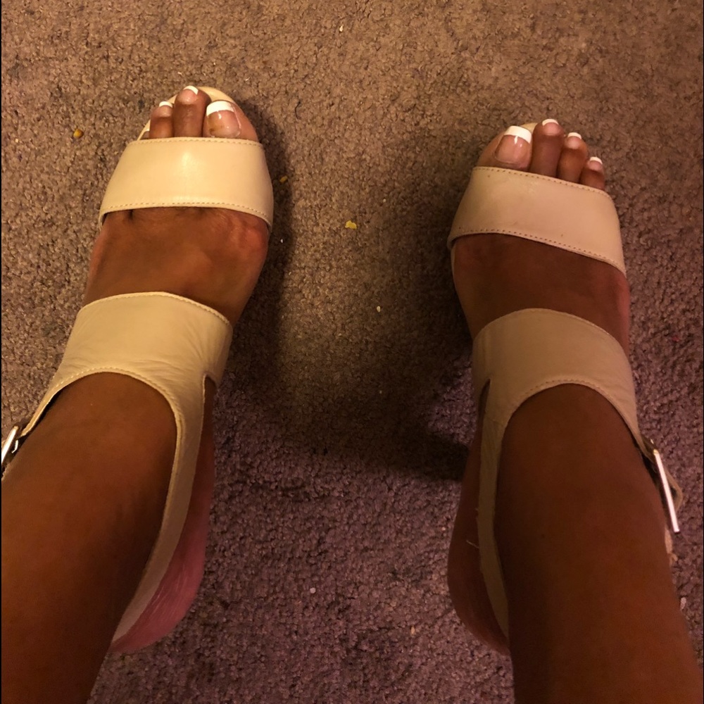 Tan color heels